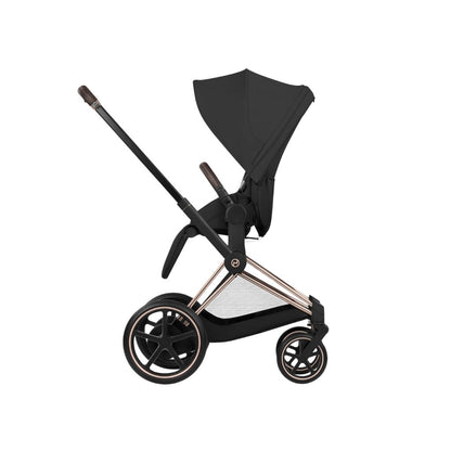 Cybex Kinderwagen e-PRIAM Sepia Black Frame Rose Gold