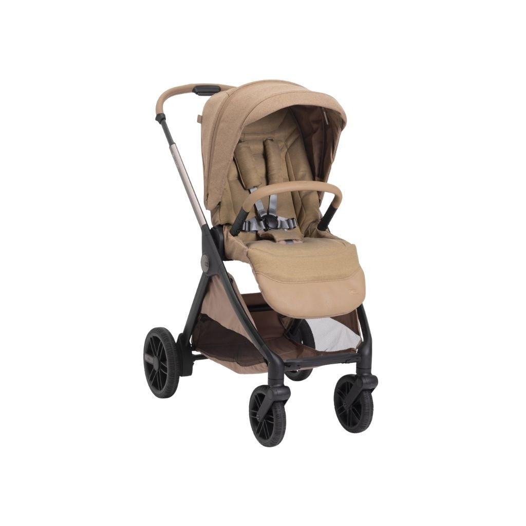 Chicco Poussette Bellagio 2 avec adaptateurs Caramel