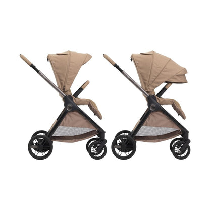 Chicco Poussette Bellagio 2 avec adaptateurs Caramel