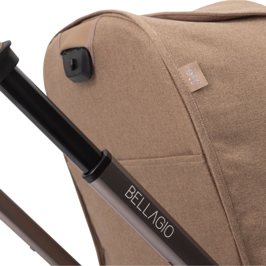Chicco Poussette Bellagio 2 avec adaptateurs Caramel