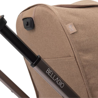 Chicco Poussette Bellagio 2 avec adaptateurs Caramel