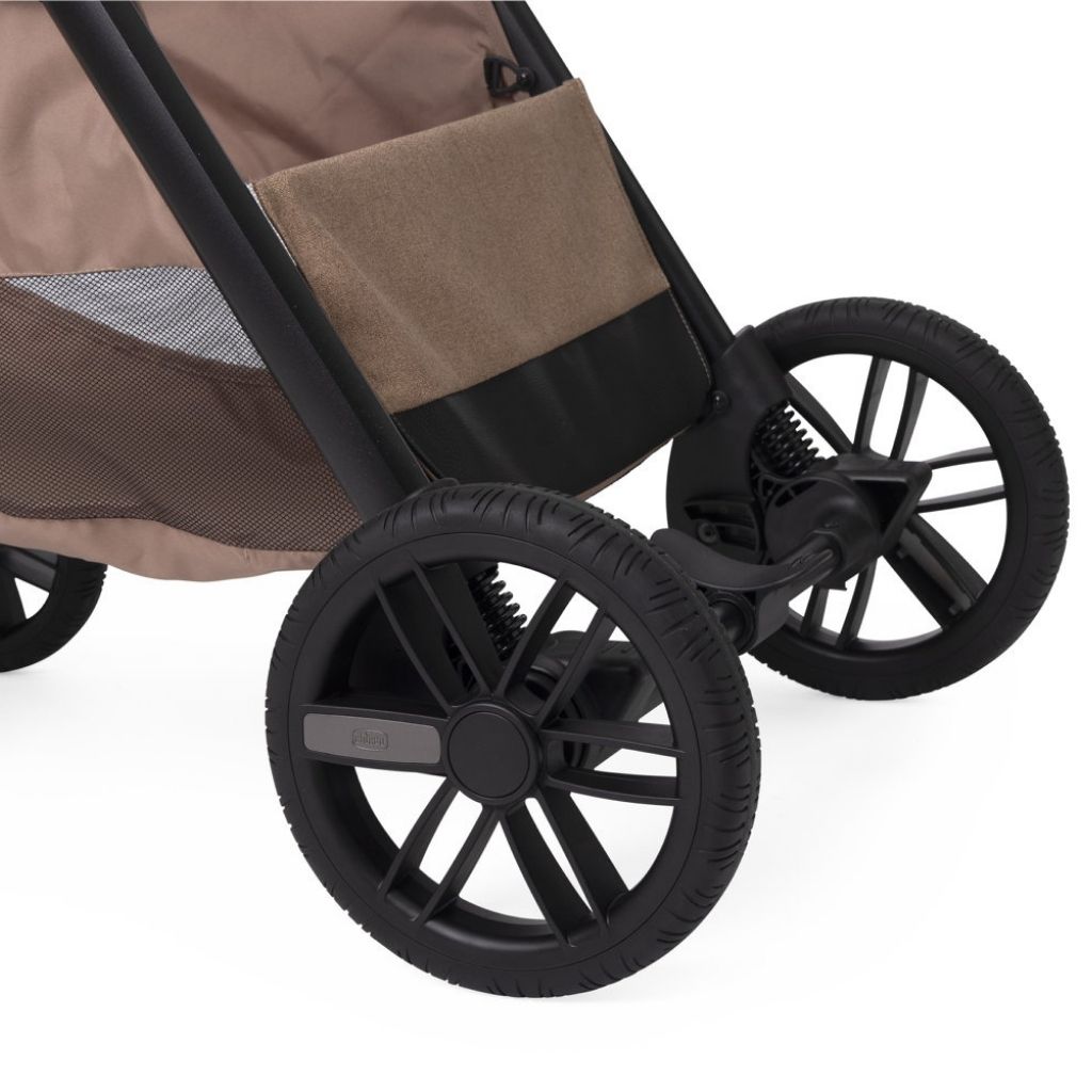 Chicco Poussette Bellagio 2 avec adaptateurs Caramel
