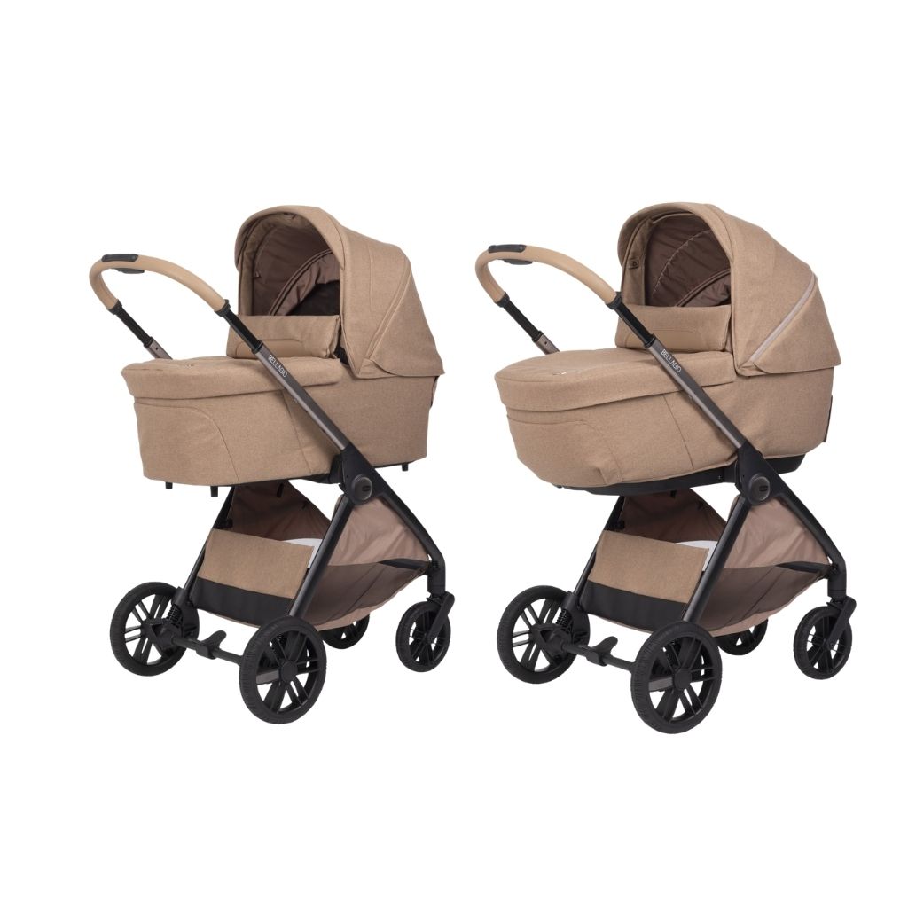 Chicco Poussette Bellagio 2 avec adaptateurs Caramel