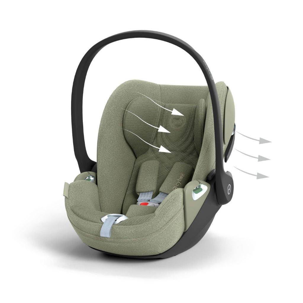 Cybex Siège Auto Groupe 0+ Cloud T i-Size Plus Sage Green 