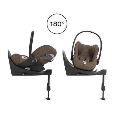 Cybex Siège Auto Groupe 0+ Cloud T i-Size, couleur Coconut Brown
