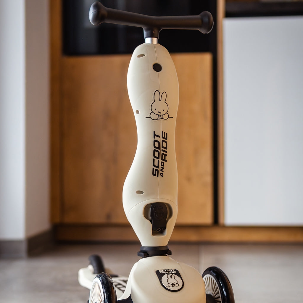 Scoot and Ride Loopfiets Highwaykick Miffy Beige