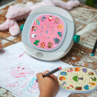 Timio Lecteur éducatif avec étui en silicone – 5 disques