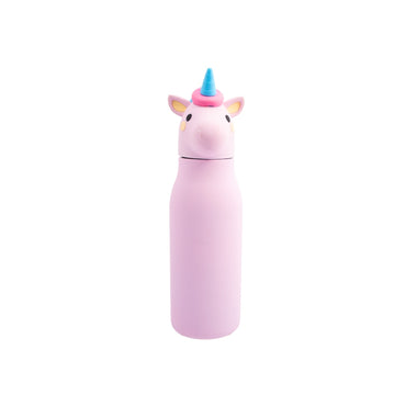 Dotz Drinkfles Siliconen Rietje Luna Roze