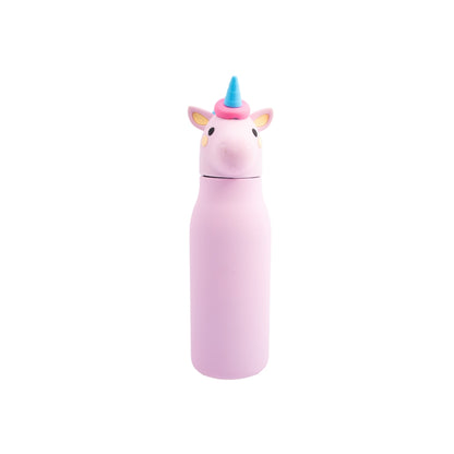 Dotz Drinkfles Siliconen Rietje Luna Roze
