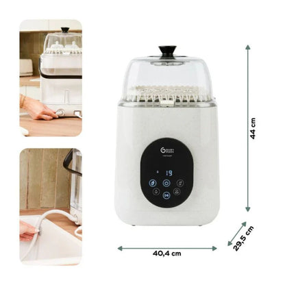Babymoov Flessenwasser en Sterilisator NutriWash Beige