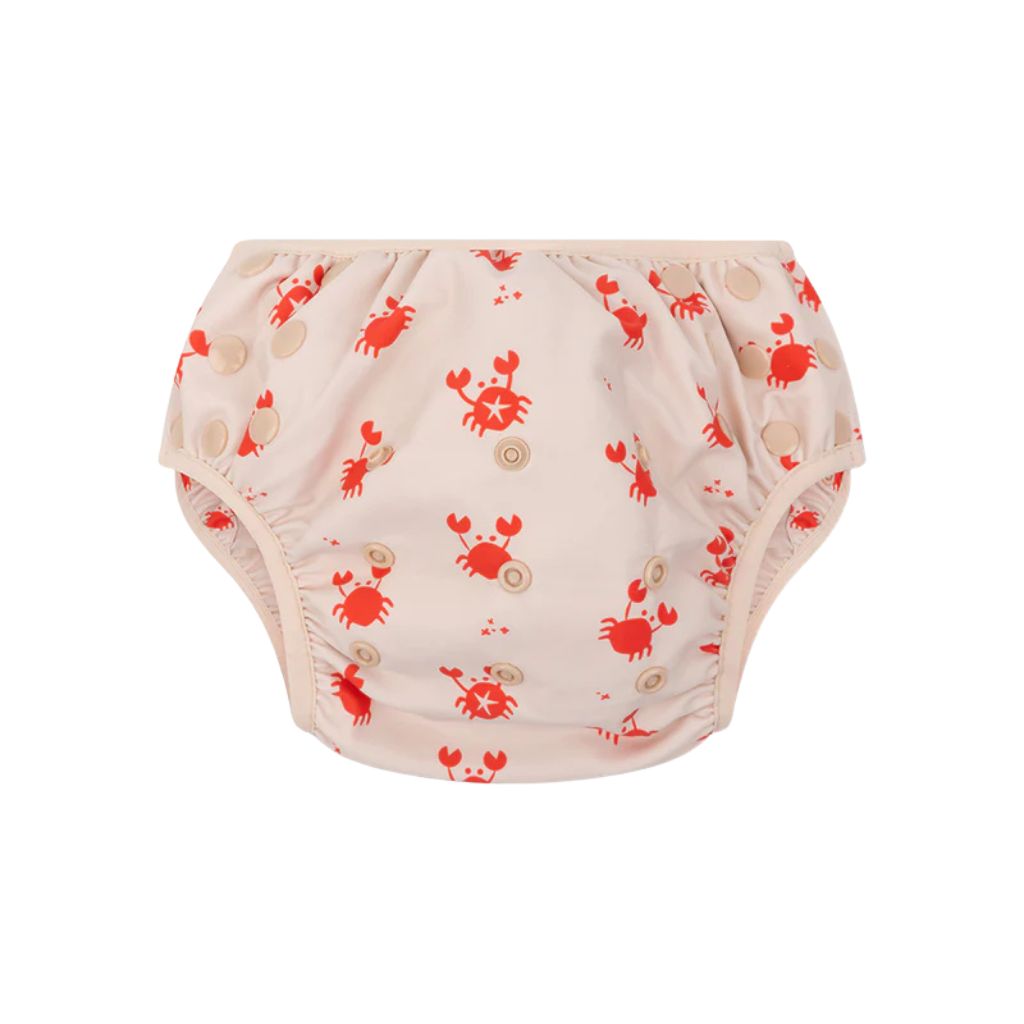 SwimEssentials Zwembroekje Oh Crab Rood Wit Uniseks