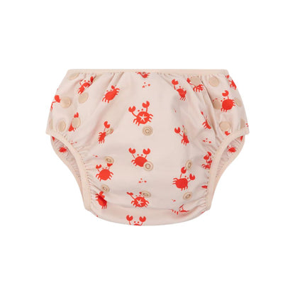 SwimEssentials Zwembroekje Oh Crab Rood Wit Uniseks