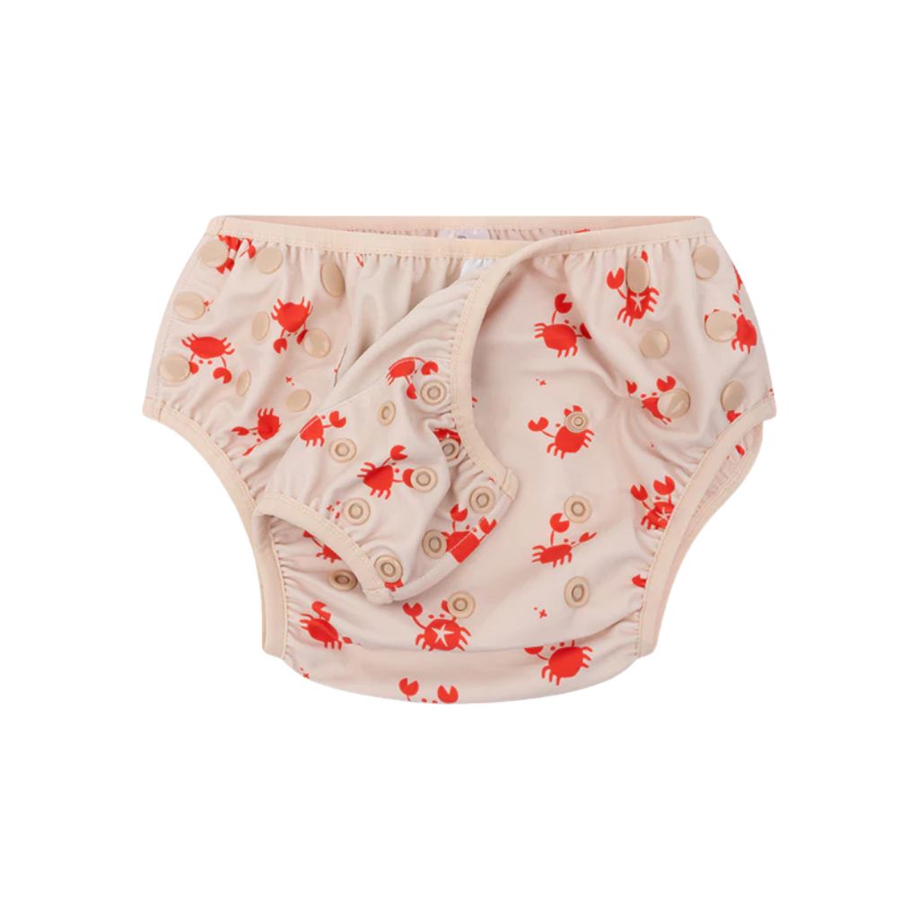SwimEssentials Zwembroekje Oh Crab Rood Wit Uniseks