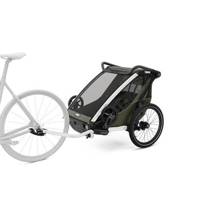 Thule Remorque à vélo Chariot Lite Double Vintage Green