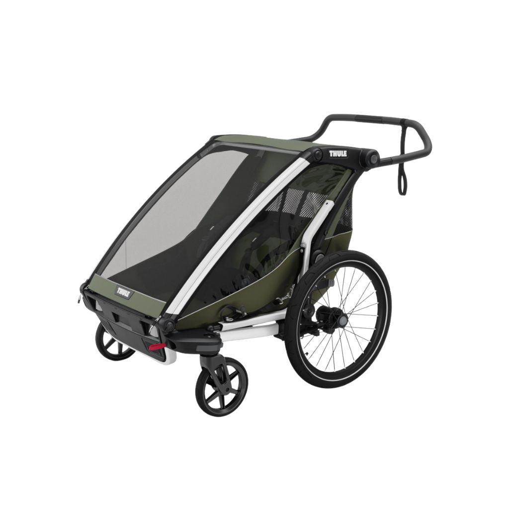Thule Remorque à vélo Chariot Lite Double Vintage Green
