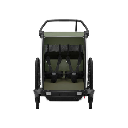 Thule Remorque à vélo Chariot Lite Double Vintage Green