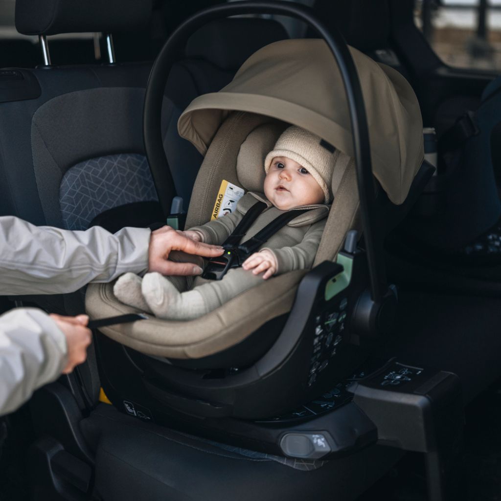 Thule Draagbare Autostoel Maple Connect Groep 0+ Faded Khaki