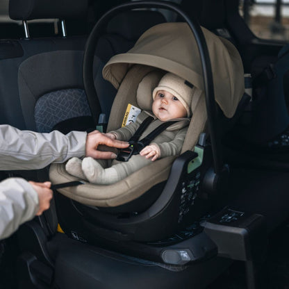 Thule Draagbare Autostoel Maple Connect Groep 0+ Faded Khaki