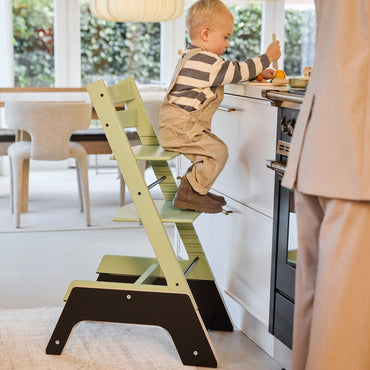 BoosterMe Rehausseur De Chaise Haute Pour Stokke Tripp Trapp Noir