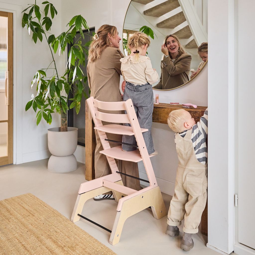 BoosterMe Eetstoel Verhoger Voor Stokke Tripp Trapp Zwart