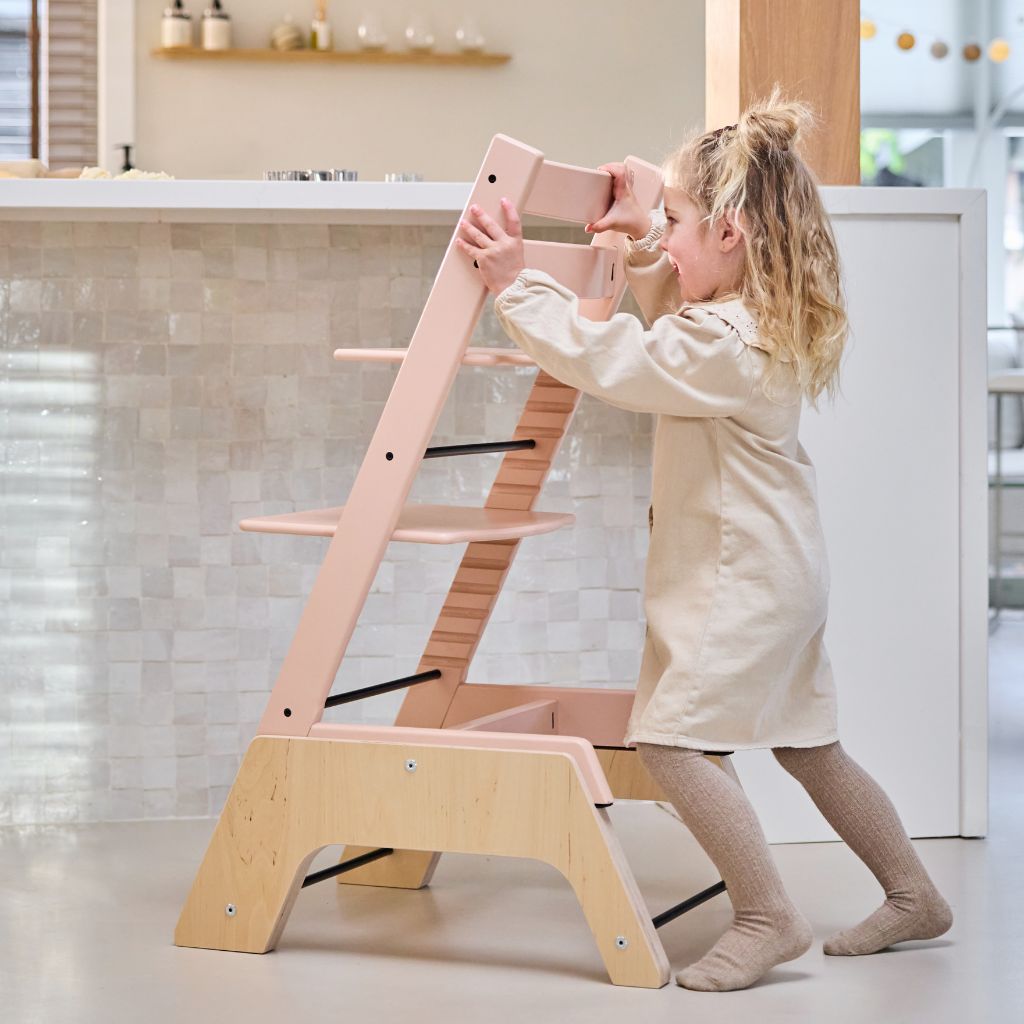 BoosterMe Eetstoel Verhoger Voor Stokke Tripp Trapp Zwart