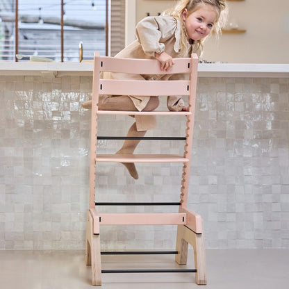 BoosterMe Eetstoel Verhoger Voor Stokke Tripp Trapp Zwart