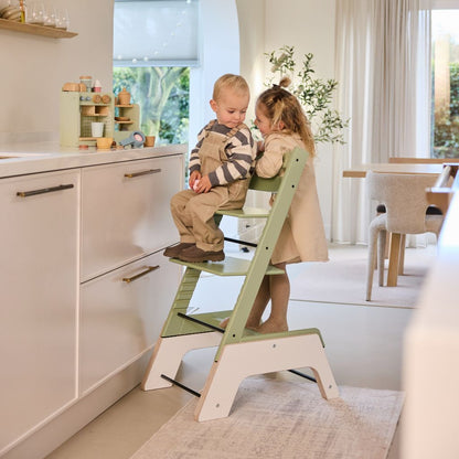 BoosterMe Eetstoel Verhoger Voor Stokke Tripp Trapp Wit