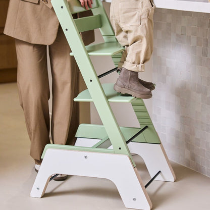 BoosterMe Eetstoel Verhoger Voor Stokke Tripp Trapp Wit