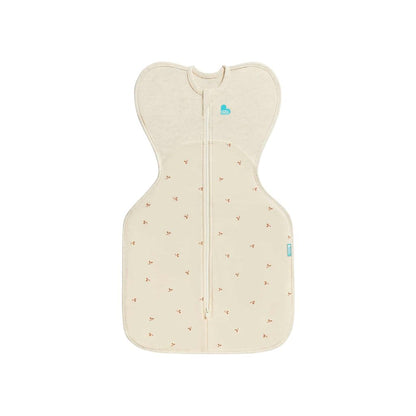 Love to Dream Sac d'emmaillotage / Sac de couchage Swaddle Up Twigs TOG 1,5 Beige 60 cm
