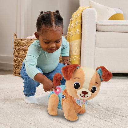 VTech Jouet d'éveil Marche avec moi Puppy Multicolore
