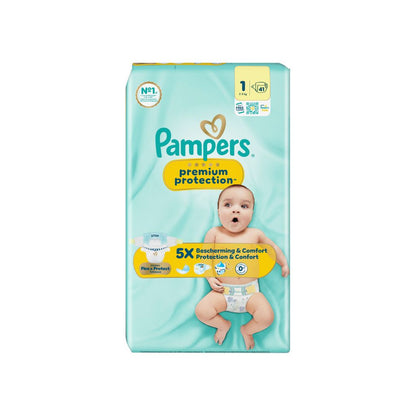 Pampers Luiers Premium Protection M1 – 41 stuks