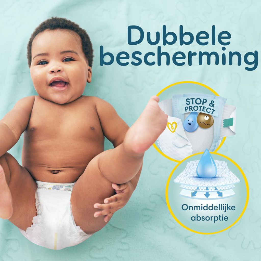 Pampers Luiers Premium Protection M1 – 41 stuks