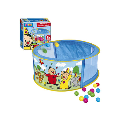Bumba Piscine à balles multicolore – 50 pièces