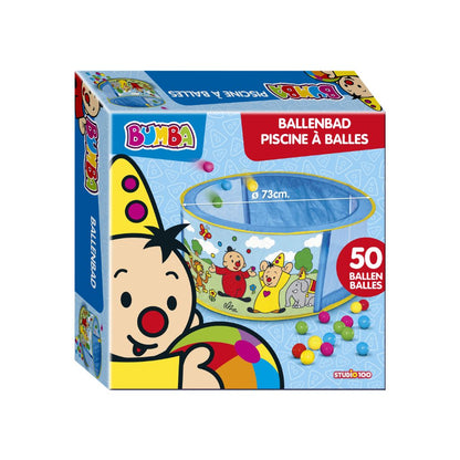 Bumba Piscine à balles multicolore – 50 pièces