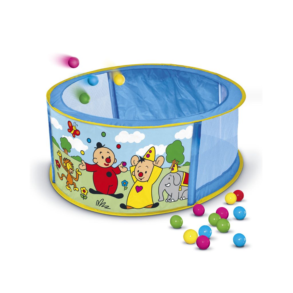 Bumba Piscine à balles multicolore – 50 pièces