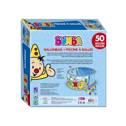 Bumba Piscine à balles multicolore – 50 pièces