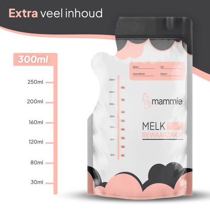 Mammie Moedermelk Bewaarzakjes – 50 stuks
