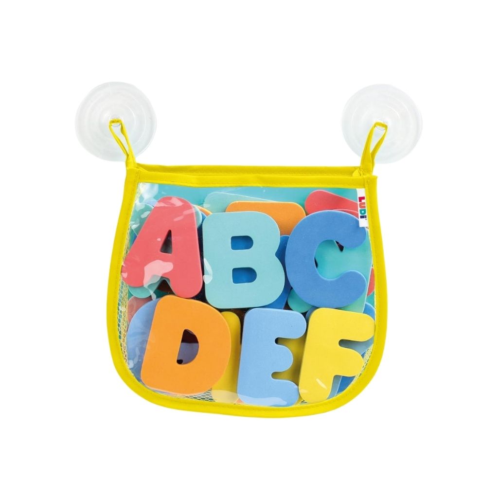 LUDI Jouets de bain Alphabet Multicolore