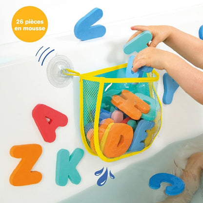 LUDI Jouets de bain Alphabet Multicolore