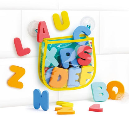 LUDI Jouets de bain Alphabet Multicolore