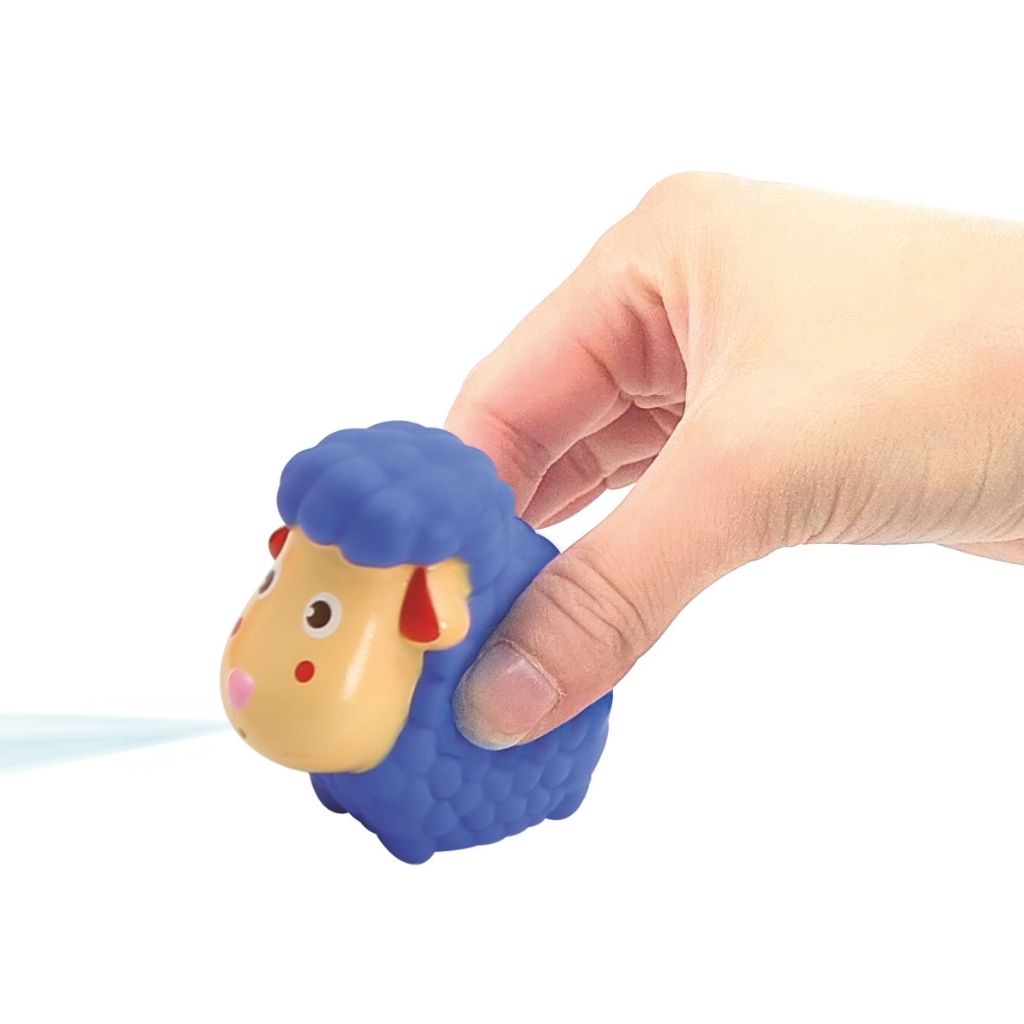 LUDI Jouets de bain sur le thème de la ferme multicolores – 7 pièces