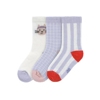 Lässig Tenniskousjes Cat Paars – 3 stuks