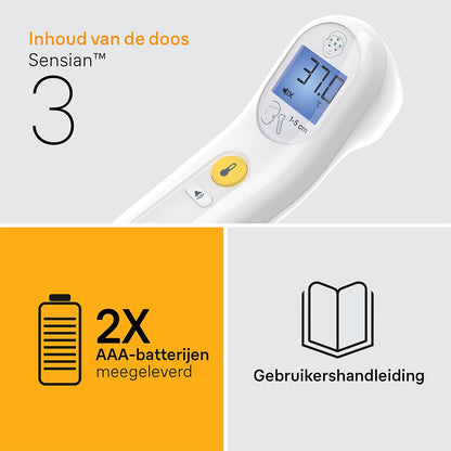 Braun Thermomètre Sensian 3 Blanc