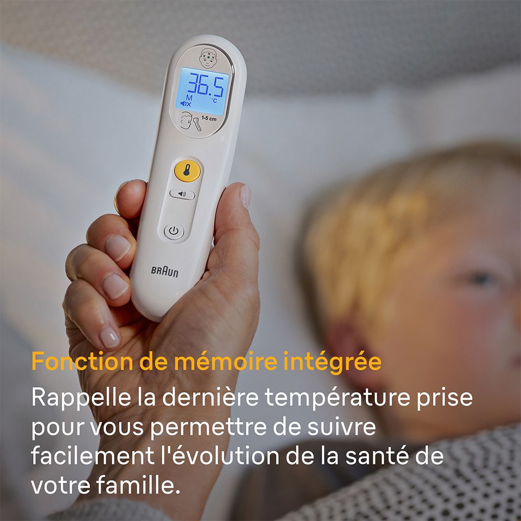 Braun Thermomètre Sensian 3 Blanc