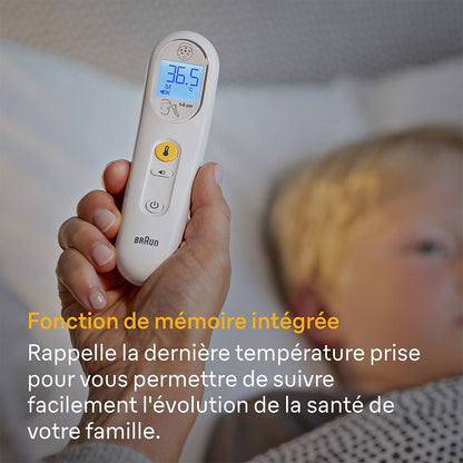 Braun Thermomètre Sensian 3 Blanc