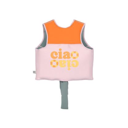 Lässig Zwemvest Pale Pink/Orange