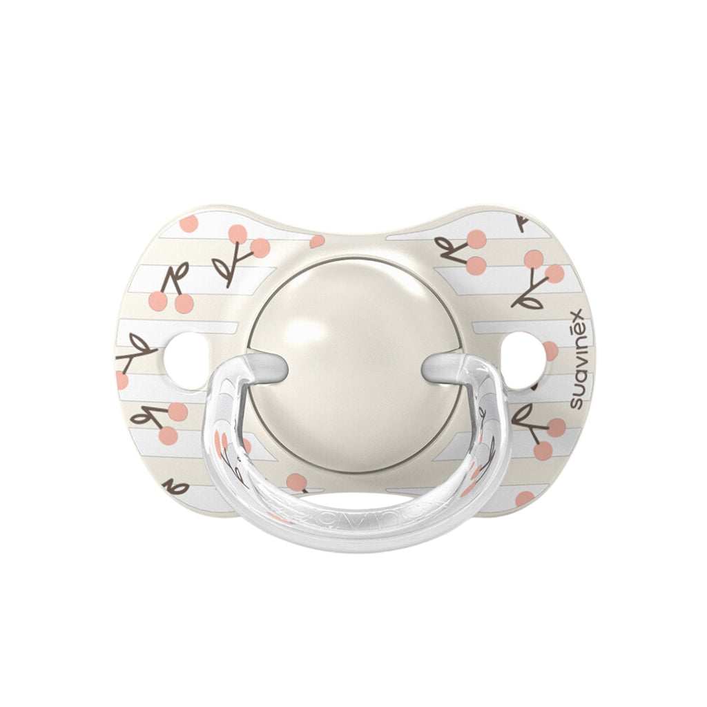 Suavinex Sucette Physiologique SX Pro 0-6 Mois Birdies En Silicone Rose - 2 pièces