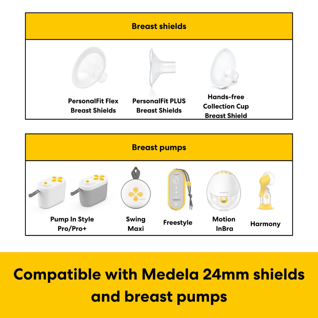 Medela Inserts Pour Boucliers d'allaitement En Silicone – 6 Pièces