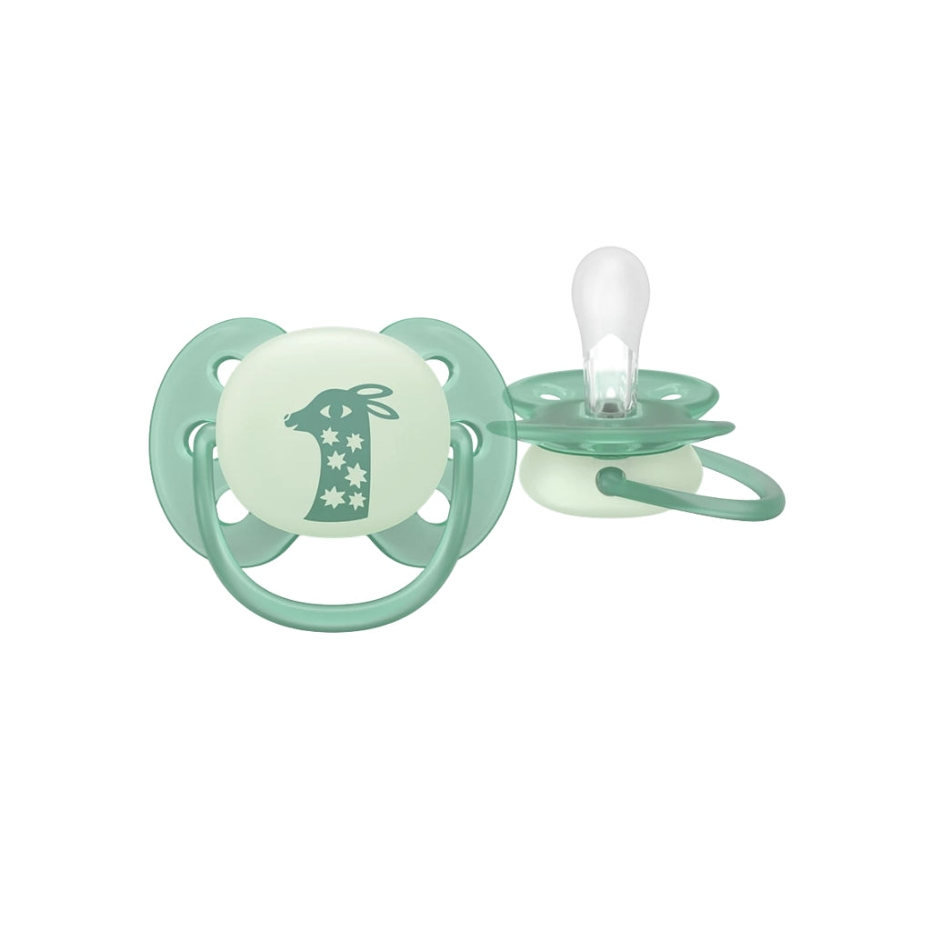 Philips AVENT Fopspeen +0m Soft Day & Night - 4 stuks