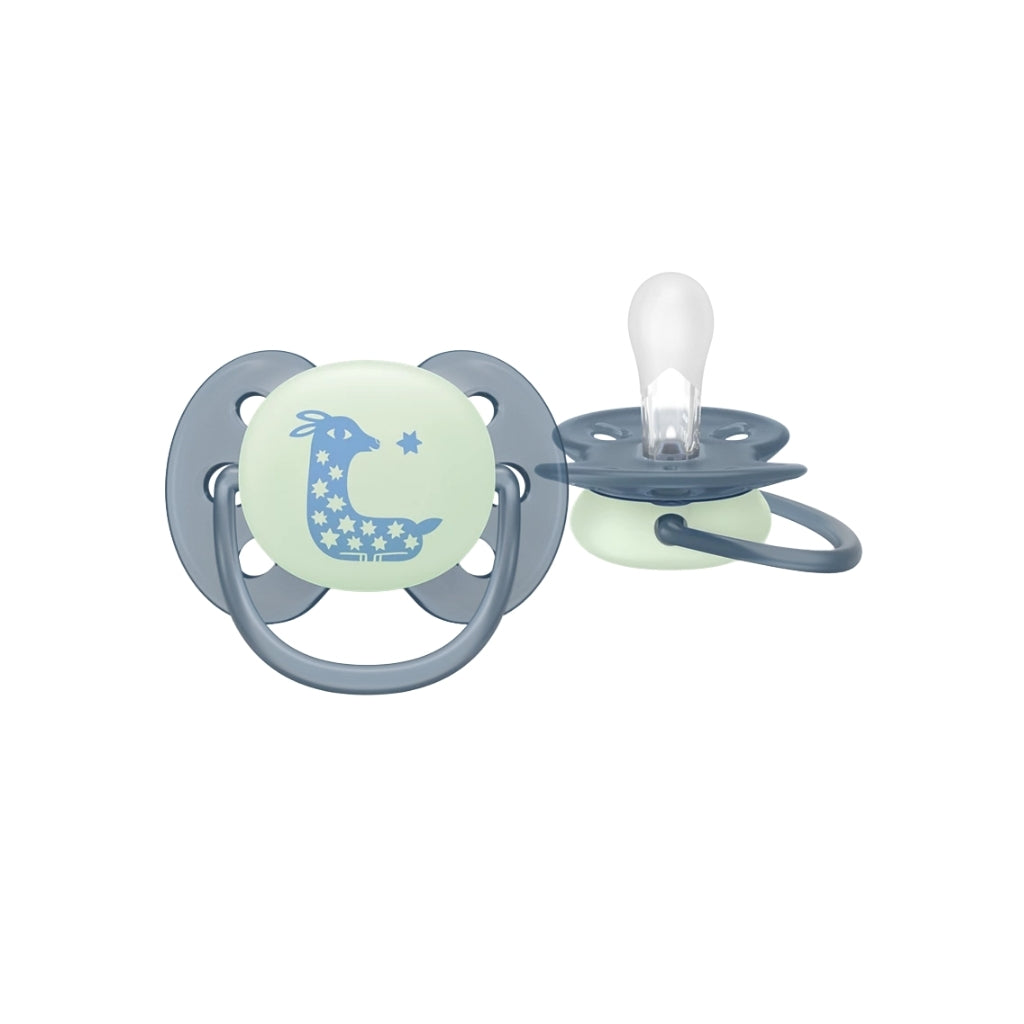 Philips AVENT Sucette +6 mois Soft Day & Night - 4 pièces